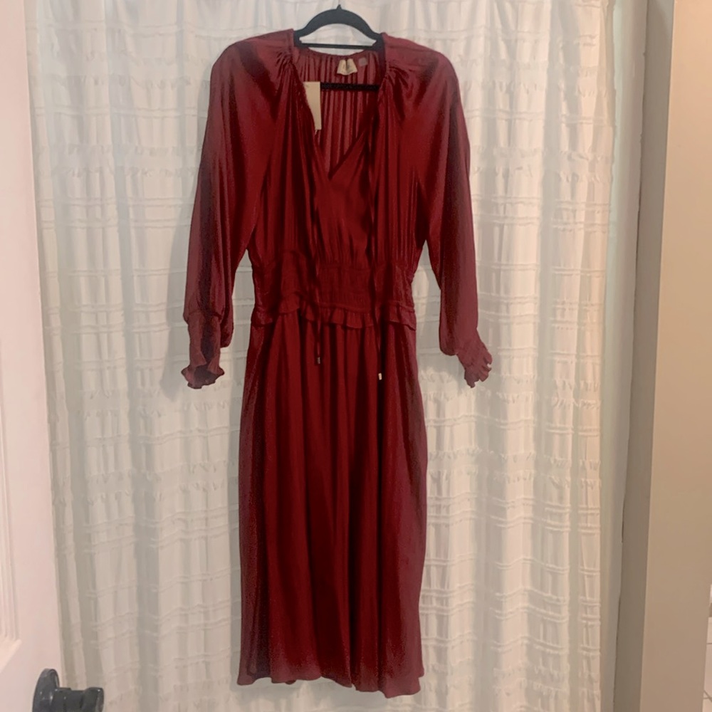 Ellie Tahari red dress, large